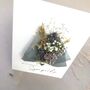 Sympathy Dried Flower Bouquet Card, thumbnail 7 of 10