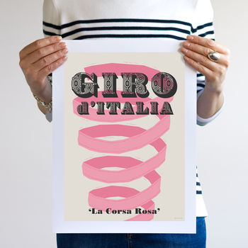 Giro D'italia, Grand Tour Cycling Print, 5 of 9