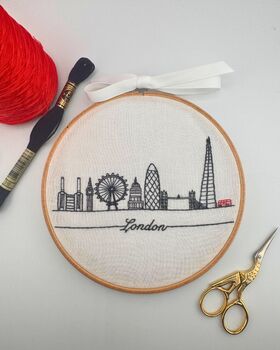 London Skyline Beginners Embroidery Kit, 2 of 11