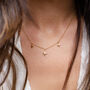 Scattered Star Charm Necklace, thumbnail 1 of 2