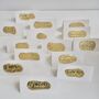 Handmade Gold Foil Personalised Name Place Cards, thumbnail 11 of 11