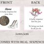 Lucky Sixpence For Your Shoe Bridal Token Gift, thumbnail 1 of 2