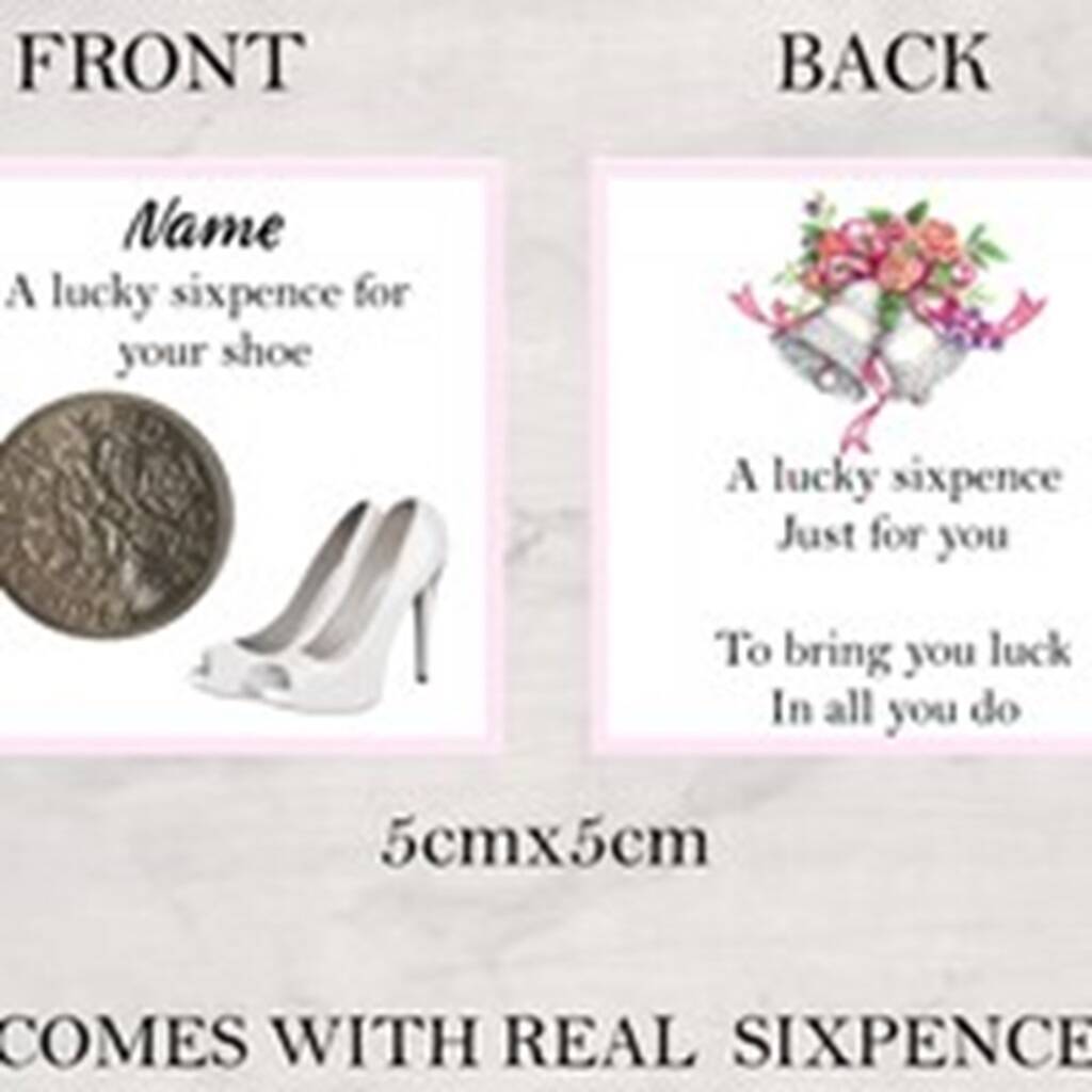 Lucky Sixpence For Your Shoe Bridal Token Gift, 1 of 2
