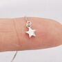 Sterling Silver Star Ear Threaders, thumbnail 9 of 12