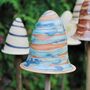Personalised Ceramic Toadstool Cane Toppers, thumbnail 3 of 11