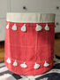 Organic Cotton Canvas Storage Basket, Childrens Toy Bag, thumbnail 2 of 8