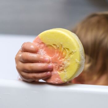 Plastic Free Shampoo And Body Bar For Kids | Orange 85g, 2 of 8