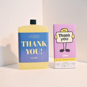 Personalised Thank You Cocktail Box, 2 of 4
