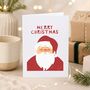 Merry Christmas Santa Card, thumbnail 3 of 6