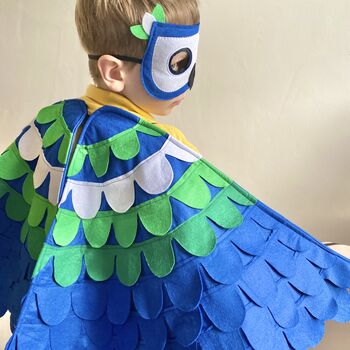 Rainbow Bird Costume For Kids And Adults, 8 of 11