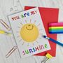 You Are My Sunshine Card, thumbnail 2 of 2