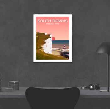 South Downs National Park Art Print, 3 of 4