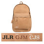 Personalised Leather Classic Backpack In Camel, thumbnail 7 of 11