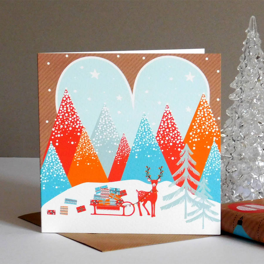 Christmas Delivery Card By Allihopa | notonthehighstreet.com