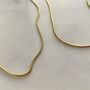 Yellow Gold Snake Chain Necklace, thumbnail 1 of 4