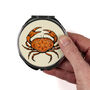 Crab Compact Mirror Gift Set, thumbnail 4 of 10