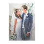 Custom Wedding Portrait Pencil Drawing Or Gift Voucher, thumbnail 1 of 8