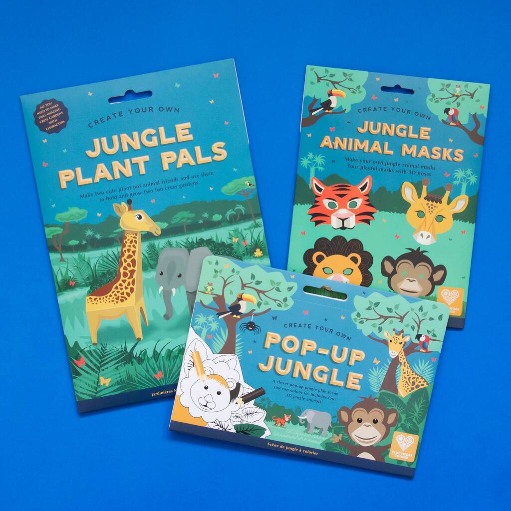 Image of Jungle Animals Letterbox Gift Set