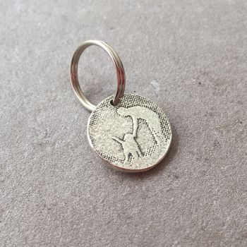 Personalised Sterling Silver Pet And Pal Dog ID Tag, 2 of 4