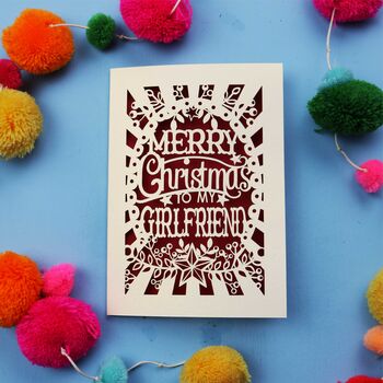 Girlfriend Christmas Card, 3 of 6