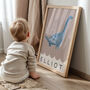 Personalised Children's Dinosaur Print, thumbnail 1 of 4