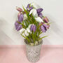 Faux Snakeshead Fritillaria Potted Plant, thumbnail 1 of 2