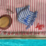 Sustainable Gift, Cotton Beach Towel, Strap, thumbnail 11 of 11