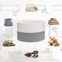 83 L Cream And Dark Grey Storage Woven Laundry Basket, thumbnail 5 of 7