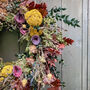 Christmas Wreath With Mushrooms And Dried Flowers, thumbnail 2 of 6