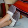 Snug Toes Women's Heated Slippers, thumbnail 2 of 7