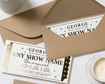 Personalised Theatre Gift Voucher, 8 of 9