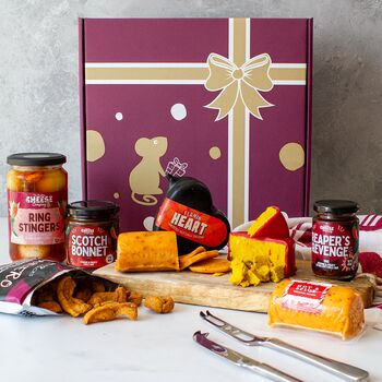 All About The Burn! Hot And Spicy Cheese Hamper, 5 of 12