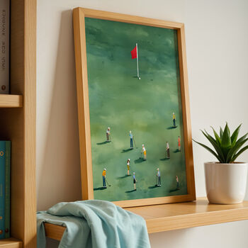 Mini Golfers Poster, Unframed, 3 of 7