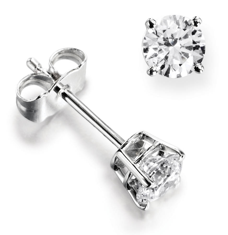 Sterling silver deals swarovski crystal earrings