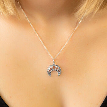Sterling Silver Angora Nights Necklace, 2 of 4