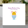 Happy Mother's Day Egg Cellent Funny Mother's Day Card, thumbnail 1 of 2