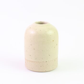 Handmade Stone Small Ceramic Bud Vase, 5 of 9