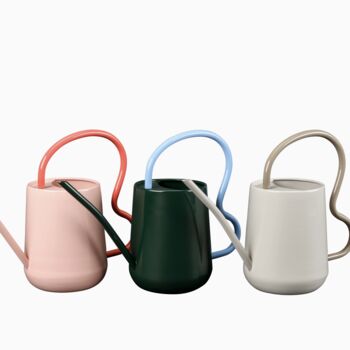 Personalised Wavey Pink Watering Can, 4 of 8