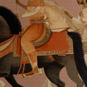 Arabian Riders, Boho Style Horse Lampshade, 6 of 8