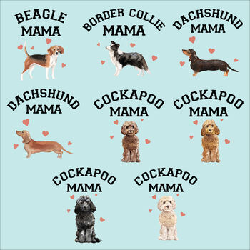 Choose Your Dog. Dog Mama Tote Bag, 8 of 8