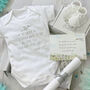 'Dad To Be' Babygrow, Stork Mail From Mummy's Tummy, thumbnail 11 of 12