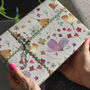 Pressed Petal Wild Flower Wrapping Paper Set, thumbnail 2 of 3