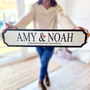 Personalised 'My Valentine' Street Sign, thumbnail 1 of 6