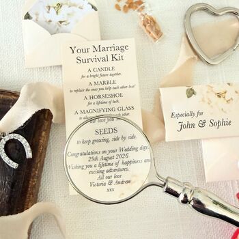 Personalised Wedding Keepsake, 5 of 9