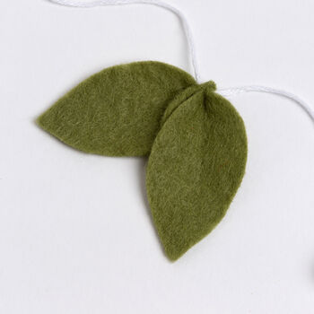 Carrot And Rabbit Garland Felt Craft Kit, 5 of 5