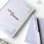 Sabr And Shukr Stationery Gift Set White And Rose Gold, thumbnail 3 of 8