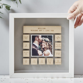 Personalised Reasons Why We Love Daddy Framed Print, 9 of 9