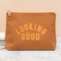 ‘Looking Good’ Men's Canvas Wash Bag, thumbnail 3 of 12