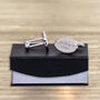 Personalised Thanks For Being Our Usher Cufflinks, thumbnail 2 of 4