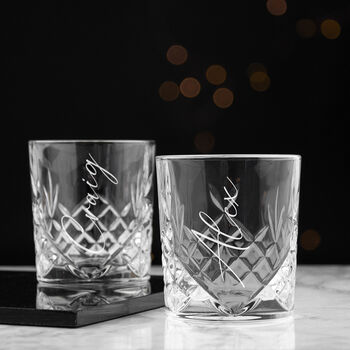 Personalised Crystal Whisky Tumbler, 4 of 6
